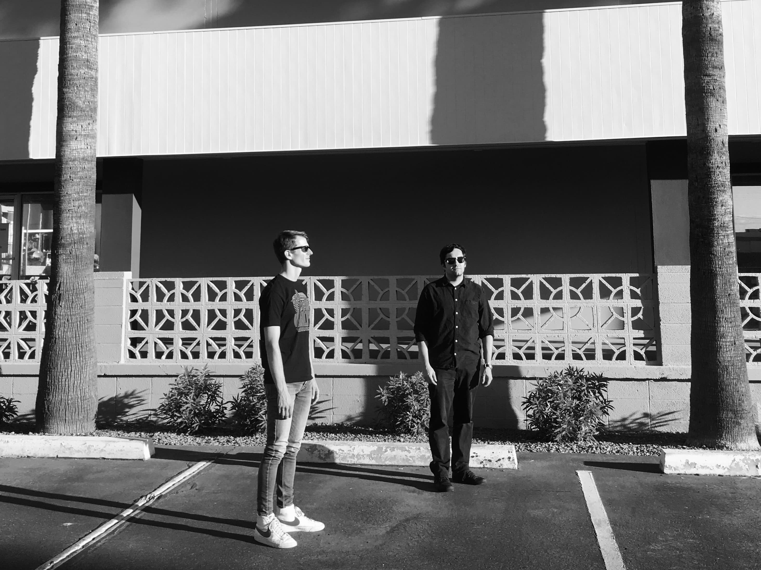 Gerrit Feenstra and Chris Trian, the two members of Lone Control.